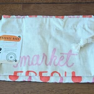 Anthropologie Market Fresh Produce Bags NWT